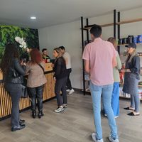 People at Mr. Tofu in Tijuana