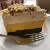 Pumpkin cake  at Dora The Cook in Krakow