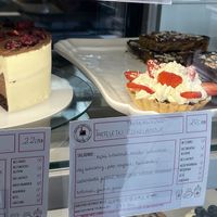 Shelf of vegan choices   at Dora The Cook in Krakow