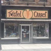 Sadly, they were closed. But the town was cute and the eclipse was spectacular.  at Twisted Carrot in Plattsburgh