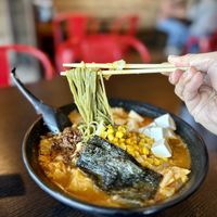   Vegetable ramen with vegetable broth and kale noodles   at Ko Ryu Ramen in Torrance