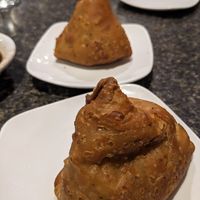 Vegetable samosas at Sai Ram Indian Cuisine in Appleton