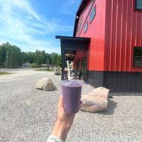 Fruit smoothie   at Anchor Market in Spruce