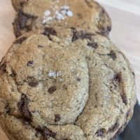Salted chocolate chip cookies   at Planta Cocina - Marina del Rey in Marina Del Rey
