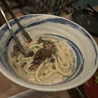 Truffle Udon - a must at Planta Cocina - Marina del Rey in Marina Del Rey