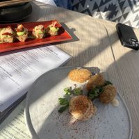 happy hour sushi and croquettes   at Planta Cocina - Marina del Rey in Marina Del Rey