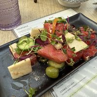 Watermelon and tofu feta plate   at Planta Cocina - Marina del Rey in Marina Del Rey