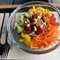 sweet chili not chickn bowl  at House of Taste in Ibbenbueren