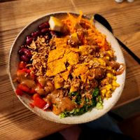 Create your own bowl (not sure if the nachos are vegan!) at House of Taste in Ibbenbueren