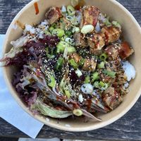 Tofu donburi   at Bun Box in Norwich