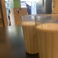 Milk drinks  at Hola Vege - 歐拉蔬食工坊 in Kaohsiung