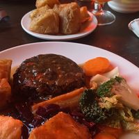 Vegan Sunday roast   at The Reindeer   in Norwich