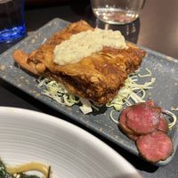 “Pork” nanban with tartar sauce  #Veganuary at SYOSyoHOUBou - 無所洋食  in Taipei