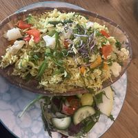 Groente paella  at Brasserie 't Hert va Woabich in Landgraaf