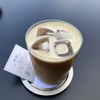 Nitro oat latte  at Verve Coffee Roasters in Kamakura
