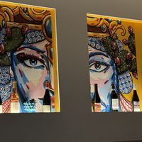   at Due Pistacchi Restaurant in Catania