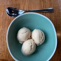 Vegan salted caramel ice cream 🍦  at Bridge of Orchy Hotel in Bridge Of Orchy