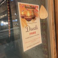   at Dosa Mahal in Toronto