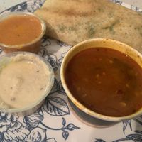 Coriander Masala Dosa  at Dosa Mahal in Toronto