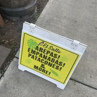 Sign  at El Salto PDX in Portland