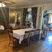 Inside old world charm   at Auberge Baker in Chateau-richer