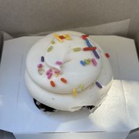 Yummmmmmmmy cupcake. Icing was top notch!   at Icing on the Cake in Los Gatos