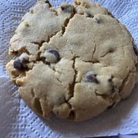 This chocolate chip cookie was absolutely amazing!   at Icing on the Cake in Los Gatos