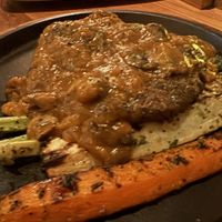 Vegan steak  at Perry's in Austin