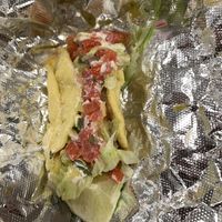 Fish taco  at Vegan Vatoz in Riverside