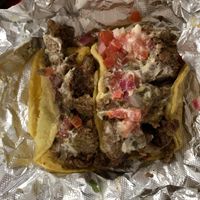 Breakfast tacos   at Vegan Vatoz in Riverside