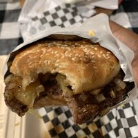 Teriyaki pineapple burger   at Vegan Vatoz in Riverside