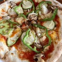 Vegan pizza   at La Pizzeria da Claudio  in Koh Tao