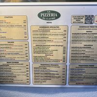 Menú pastas & others   at La Pizzeria da Claudio  in Koh Tao