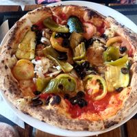 Vegana special at La Pizzeria da Claudio  in Koh Tao