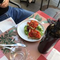 Vegan bruschetta  at Il Centrale Stresa in Stresa