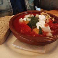 Lief shakshuka, scramble, maïs salsa, zhoug, zuurdesem at Café Lief  in Haarlem