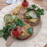 Toasti met kaas at Café Lief  in Haarlem