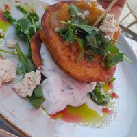 Kimchi pancakes at Café Lief  in Haarlem