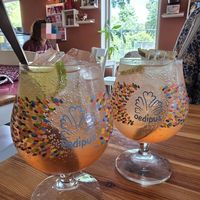 Drinks - homemade lemonade at Café Lief  in Haarlem