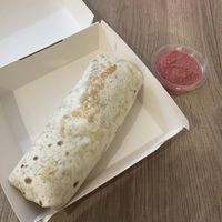 my burrito, which came with the beet hummus on the side?  at Brunch Republic  in Florence