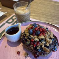 Healthy pancakes  at Brunch Republic  in Florence