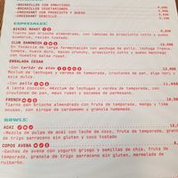 Menú pt2 at Roast Club in Barcelona