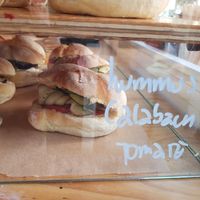 Vegan sandwich at Roast Club in Barcelona