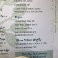 Menu   at Cheam Park Caffè in Sutton