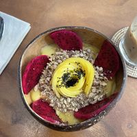 Mango smoothie bowl, great size and really delicious with super fresh ingredients   at Sundays  in Phnom Penh