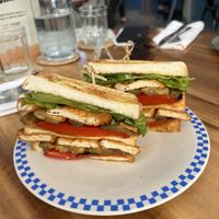 Tom yum sandwich  #Veganuary at Sundays  in Phnom Penh