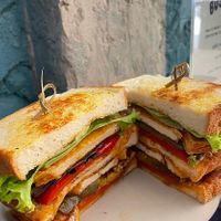 Vegan Tom Yom Sandwich  at Sundays  in Phnom Penh