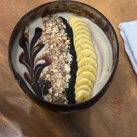 Bowl smoothie banane  at Sundays  in Phnom Penh