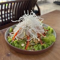Palm fruit and pomelo salad  at Sundays  in Phnom Penh