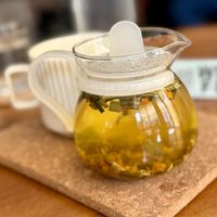 Herbal tea  at Sundays  in Phnom Penh